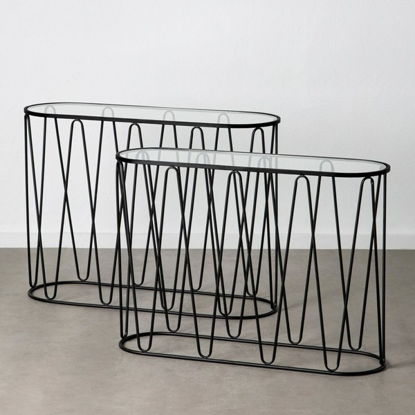 Set of furniture Black 107 x 35,5 x 79 cm