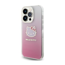 Hello Kitty IML Gradient Electrop Kitty Head - iPhone 15 Pro Max Case (pink)