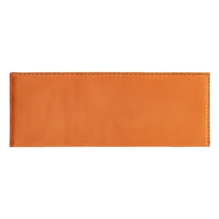 Headboard 160 x 6 x 60 cm Synthetic Fabric Terracotta