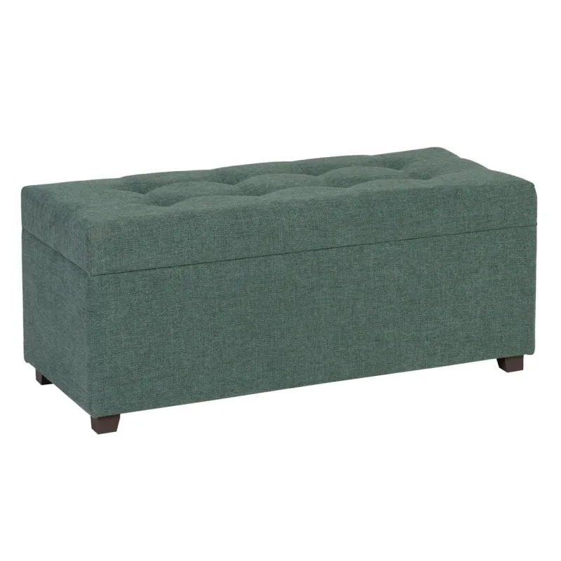 Arkku 102 x 41 x 43 cm Synteettinen kangas Puu