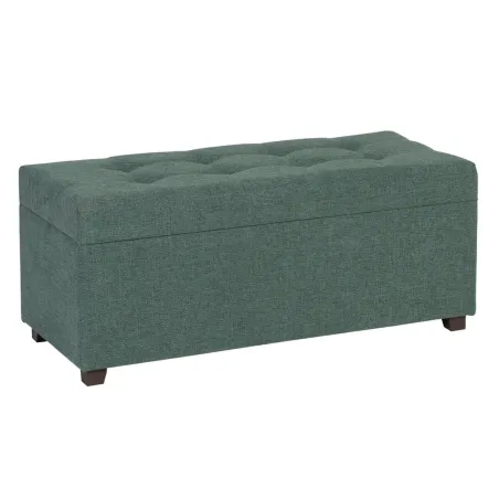 Сундук 102 x 41 x 43 cm Синтетическая ткань Деревянный