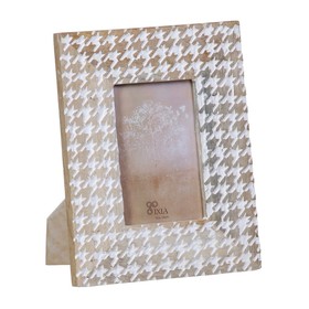 fotorāmis 10,16 x 15,24 x 1,3 cm Koks Balts