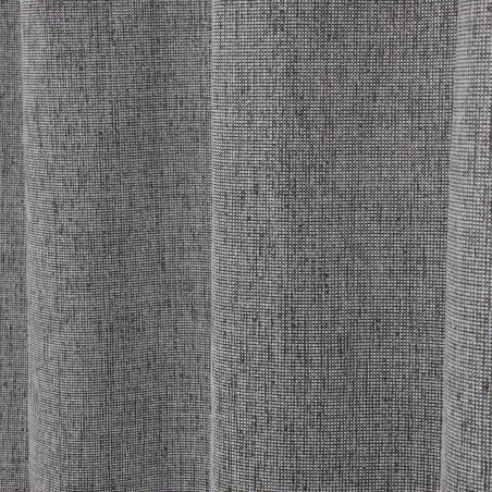 Curtain Grey Polyester 100% cotton 140 x 260 cm