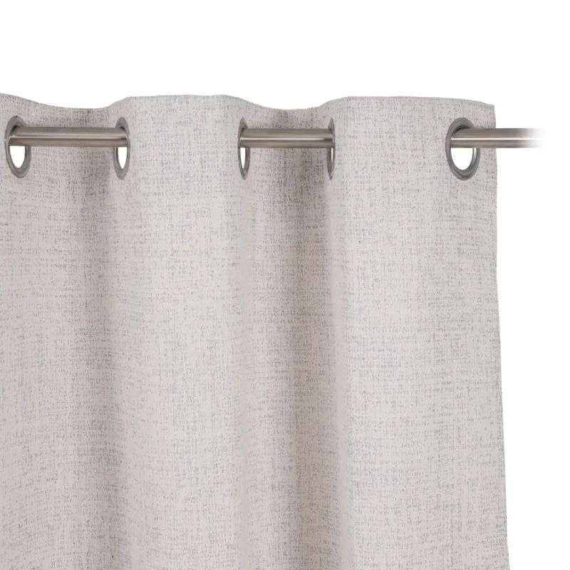 Verho Beige Polyesteri Hopea 100% puuvillaa 140 x 260 cm