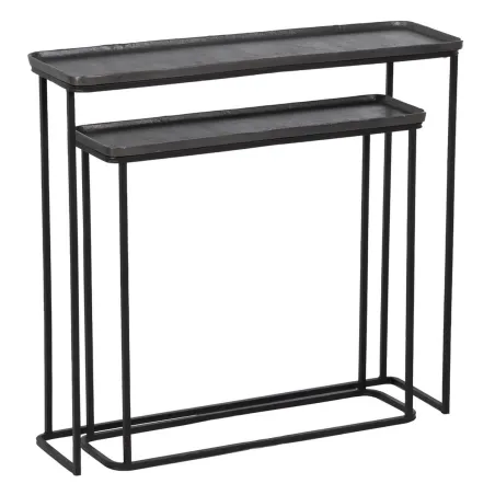 Set of furniture Black Grey 84 x 26 x 78 cm