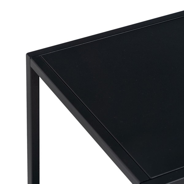 TV mēbeles 120 x 32 x 55 cm Melns Tērauds