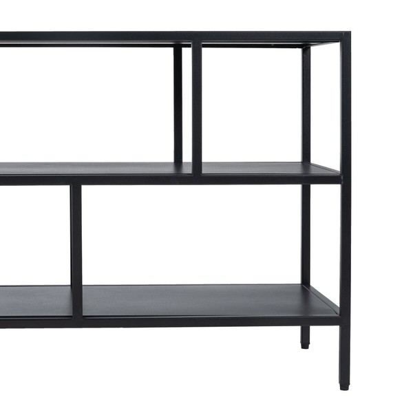 Televizoriaus baldai 120 x 32 x 55 cm Juoda Plienas