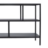 TV-kalusteet 120 x 32 x 55 cm Musta Teräs