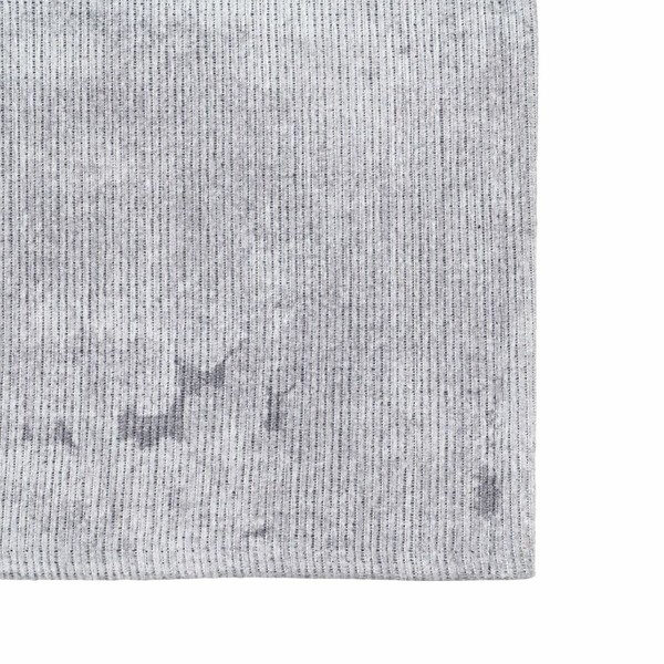 Paklājs 80 x 150 cm Pelēks Poliesters Kokvilna