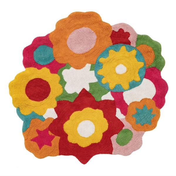 Playmat 100% cotton 100 cm 100 x 100 x 1 cm