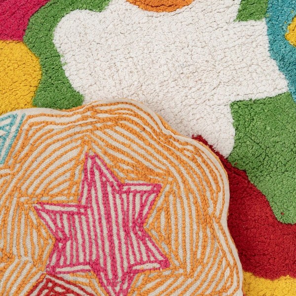 Playmat 100% cotton 100 cm 100 x 100 x 1 cm