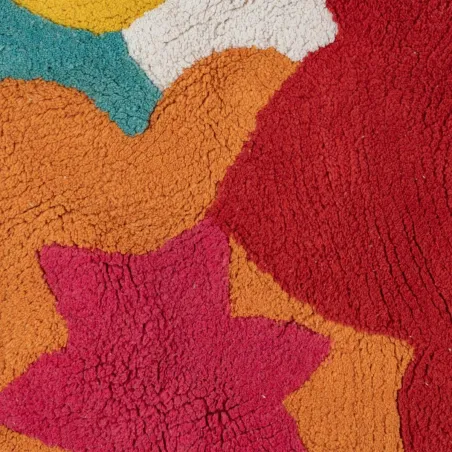 Leikkimatto 100% puuvillaa 150 cm 150 x 150 x 1 cm