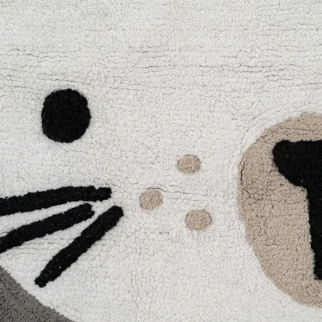 Playmat 100% cotton Rabbit 100 cm 100 x 100 x 1 cm