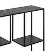 Hall SQUARE Black 100 x 26 x 75 cm