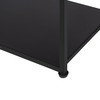 Hall SQUARE Black 100 x 26 x 75 cm