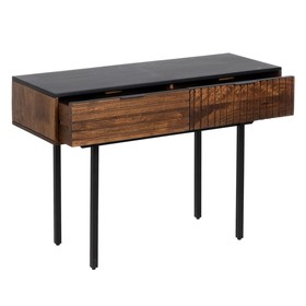 Hall ABNER Brown Black 110 x 40 x 76 cm