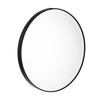 Wall mirror Black 60 x 4 x 60 cm