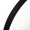 Wall mirror Black 60 x 4 x 60 cm