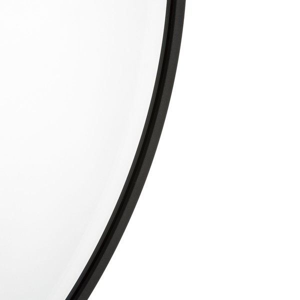 Wall mirror Black 60 x 4 x 60 cm