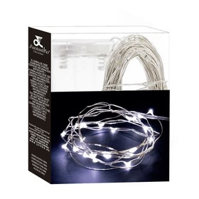 Žibintų juosta LED Balta 4,9 m