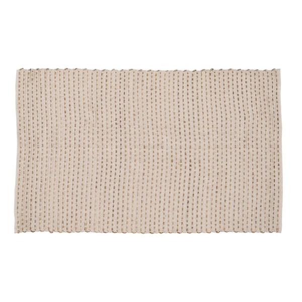 Matto Valkoinen Luonnollinen 70 % puuvillaa 30 % Juutti 160 x 230 cm