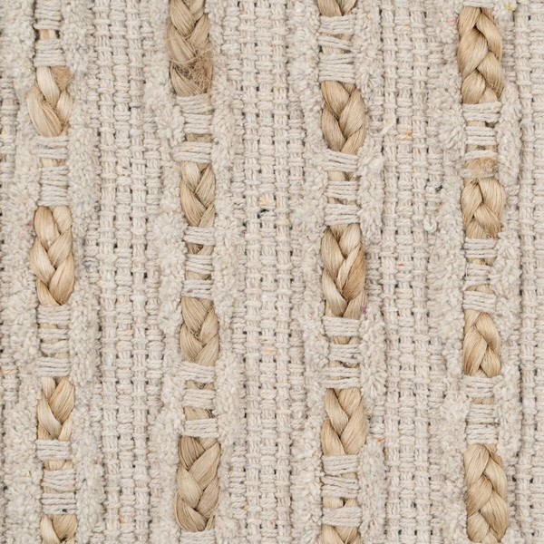 Matto Valkoinen Luonnollinen 70 % puuvillaa 30 % Juutti 160 x 230 cm