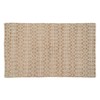 Paklājs Balts Dabisks 60 % Kokvilnas Džuts 200 x 290 cm
