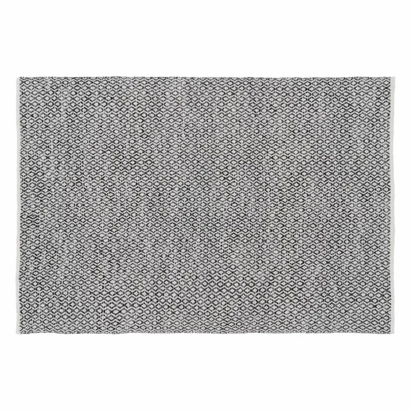 Carpet Grey 70 % cotton 30 % Polyester 160 x 230 cm