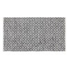 Paklājs Balts Pelēks 70 % kokvilnas 30 % Poliesters 80 x 150 cm