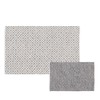 Ковер Белый Серый 70 % хлопок 30 % полиэстер 120 x 180 cm