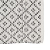 Matto Valkoinen Harmaa 70 % puuvillaa 30 % Polyesteri 120 x 180 cm