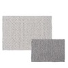 Matto Valkoinen Harmaa 70 % puuvillaa 30 % Polyesteri 160 x 230 cm