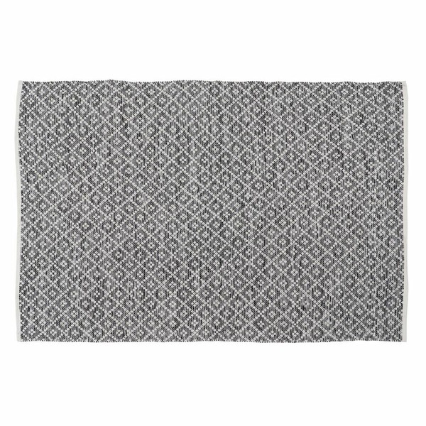 Ковер Белый Серый 70 % хлопок 30 % полиэстер 160 x 230 cm