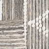 Ковер Белый Серый 60 % хлопок 40 % полиэстер 160 x 230 cm