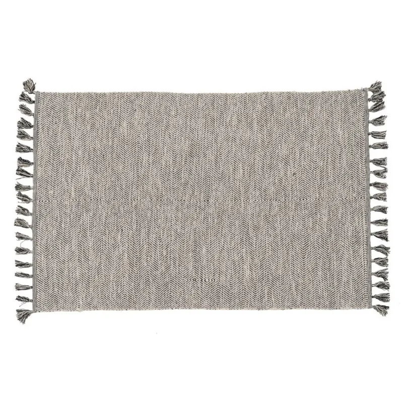 Paklājs Pelēks 70 % kokvilnas 30 % Poliesters 120 x 180 cm