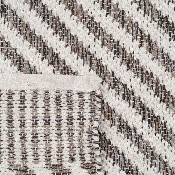 Paklājs Balts Pelēks 70 % kokvilnas 30 % Poliesters 80 x 150 cm