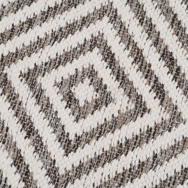 Paklājs Balts Pelēks 70 % kokvilnas 30 % Poliesters 80 x 150 cm