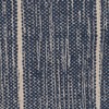 Carpet Blue White 70 % cotton 30 % Polyester 80 x 150 cm