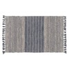 Carpet Blue White 70 % cotton 30 % Polyester 120 x 180 cm