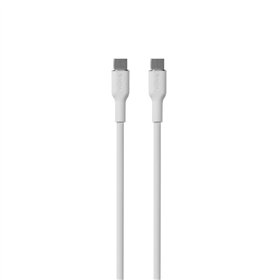 PURO ICON Soft Cable - Kabel USB-C do USB-C 1,5 m (White)