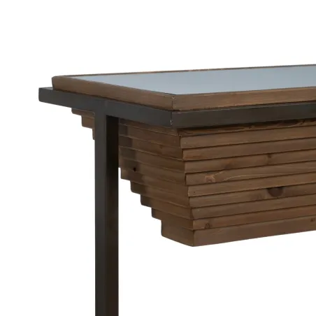 Hall Black Natural 134 x 32 x 83 cm