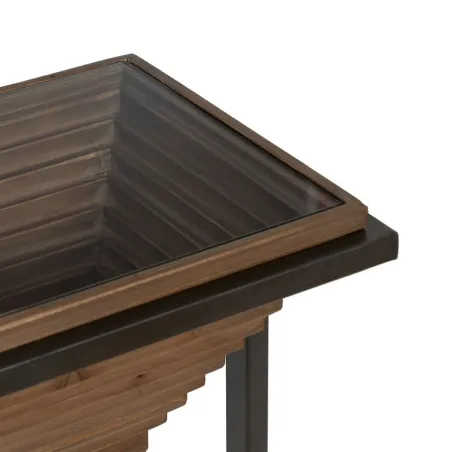 Hall Black Natural 134 x 32 x 83 cm
