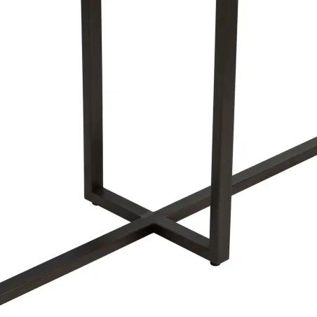 Hall Black Natural 134 x 32 x 83 cm