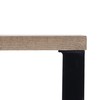 Hall NUDE Black Natural 110 x 30 x 75 cm