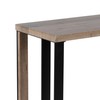 Hall NUDE Black Natural 110 x 30 x 75 cm