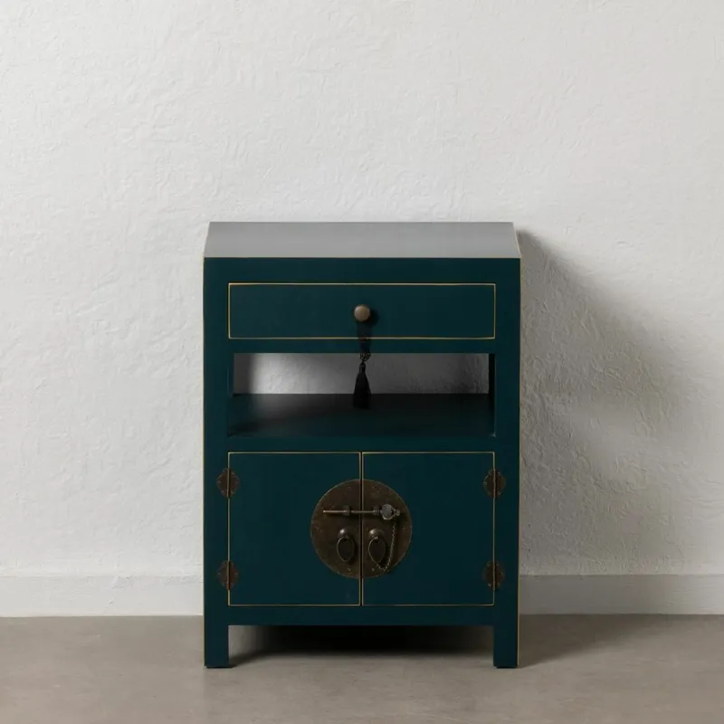 Spintelė ORIENTE Mėlyna Medžio MDF 50 x 40 x 66 cm