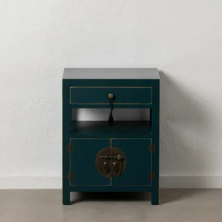 Spintelė ORIENTE Mėlyna Medžio MDF 50 x 40 x 66 cm