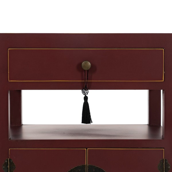 Ночной столик ORIENTE Деревянный MDF 50 x 40 x 66 cm