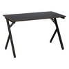 rakstāmgalds Koks MDF Melns Dabisks 120 x 60 x 75 cm