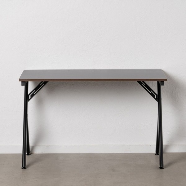 rakstāmgalds Koks MDF Melns Dabisks 120 x 60 x 75 cm